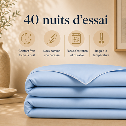 Couverture en Satin Rafraîchissant pour l'été Leonahome™