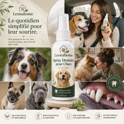 Spray Soin Buccodentaire pour Chien - Leonahome ™