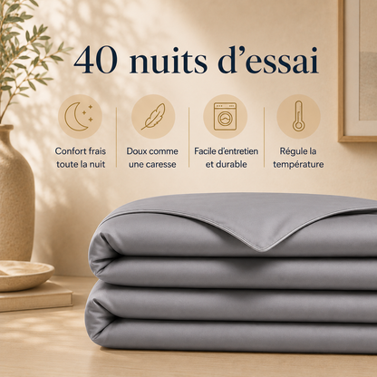Couverture en Satin Rafraîchissant pour l'été Leonahome™