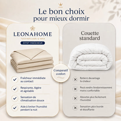 Couverture en Satin Rafraîchissant pour l'été Leonahome™