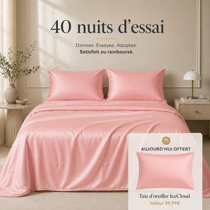 Couverture en Satin Rafraîchissant pour l'été Leonahome™