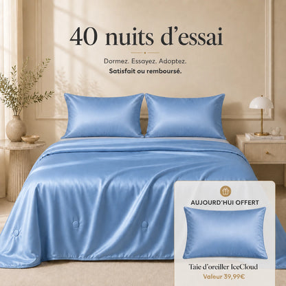 Couverture en Satin Rafraîchissant pour l'été Leonahome™