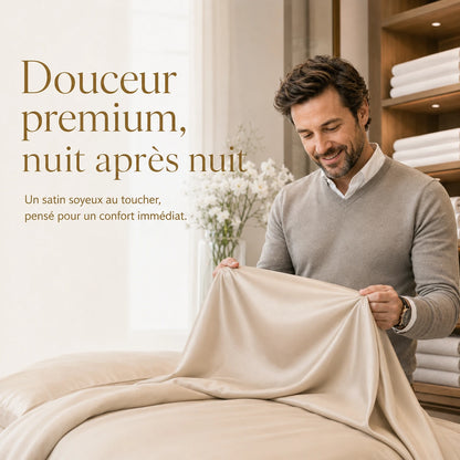 Couverture en Satin Rafraîchissant pour l'été Leonahome™